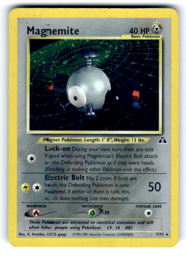 Neo Discovery #07/75 Magnemite (7)