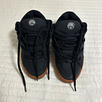 Osiris D3 OG Black Skateboarding Shoes Men's US 8.5 Medium (D, M)