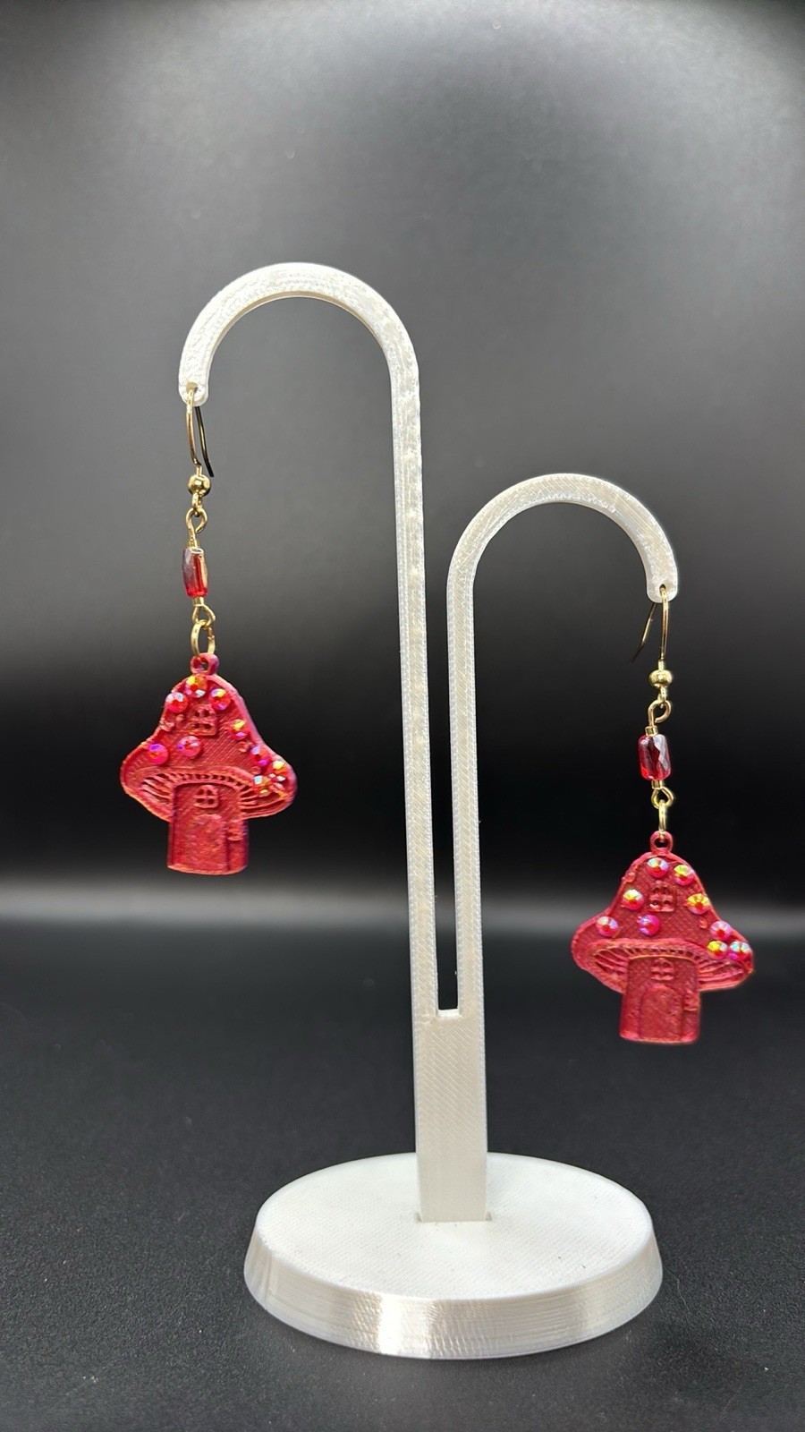 Mushroom Cottage Earrings