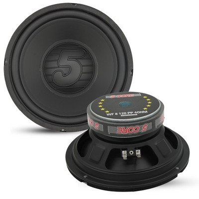5 Core Car Subwoofer 8 Inch 200W Speaker Loud Audio 4Ohm Deep Bass Sub Woofer