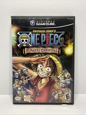 One Piece: Pirates' Carnival (Nintendo GameCube, 2006) Complete With Manual V75