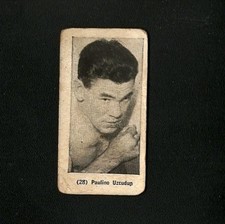 1931 Cigarrera Bigott Boxeadores Venezolanos Diana Cigarillos Paulino Uzcudon #28