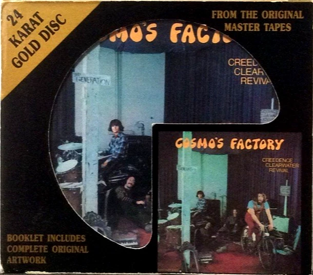 Creedence Clearwater Revival 24k Gold Disc Music CDs for sale | eBay