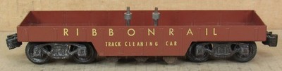 Ribbon Rail 2-Rail O Scale Track Cleaning Car
