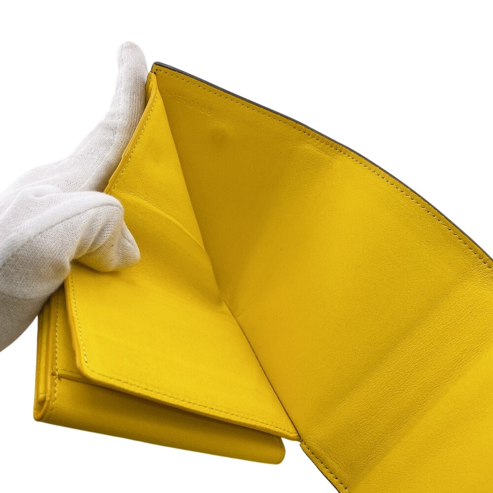 Celine U-IE-0168 Folded Multi-Function Trifold Le… - image 8