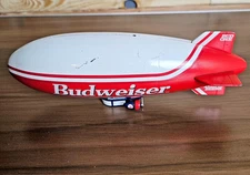 Liberty Spec Cast Budweiser Bud One Beer Blimp Diecast Coin Bank Airship No Box