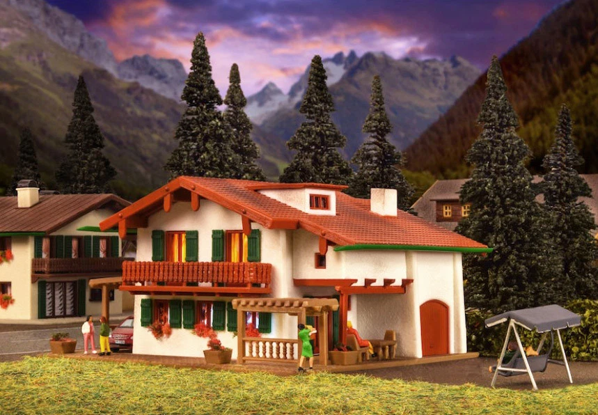 Vollmer Scala N 47754 Chalet di montagna Edelweiss Nuovo OVP