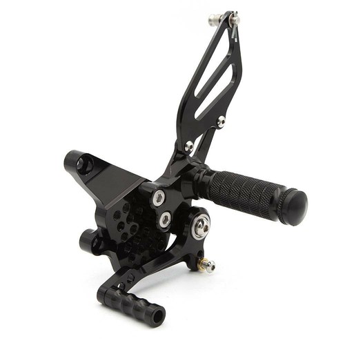 For 749 999 CNC Rearset Footpegs Footrests Adjusting Billet Black Peg Rest Front - Picture 8 of 9