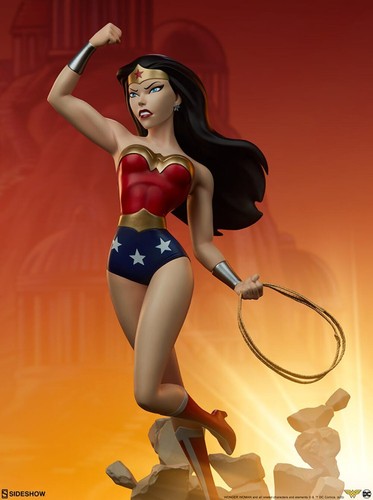 SIDESHOW COLLECTIBLES DC Animated Series Wonder Woman Statue Figure NEW SEALED - Picture 7 of 12