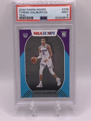 2020-2021 Nba Hoops Tyrese Haliburton Teal rookie numbered  31/70