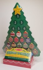 Melissa  Doug Advent Calendar Countdown to Christmas Wooden Magnetic Brand New
