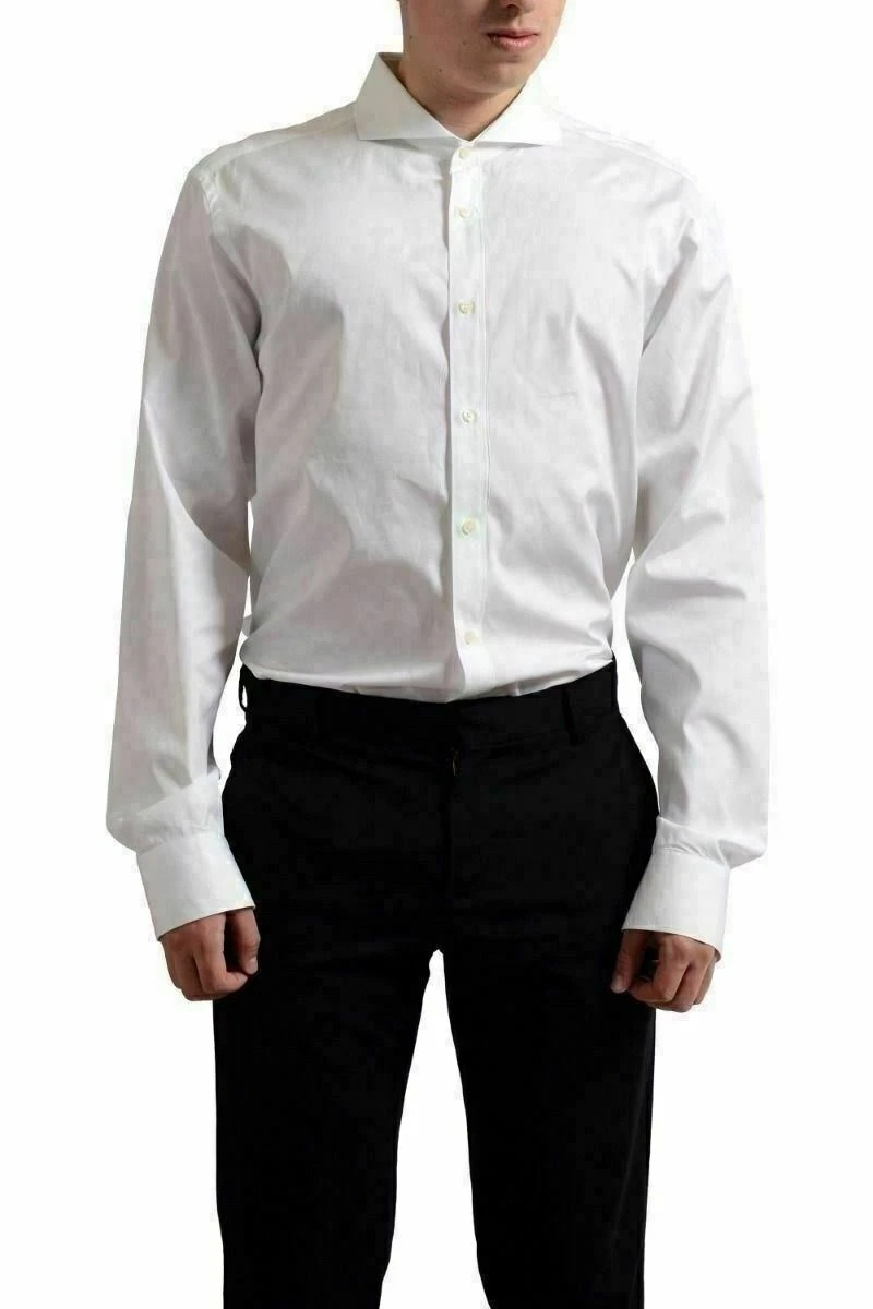 GIANFRANCO FERRE シアー 長袖シャツ イタリア製 40 Gianfranco Ferré White Shirts for Men for sale | eBay