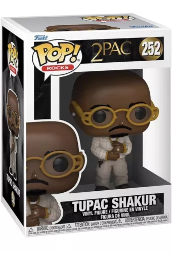 Funko POP! Rocks 2Pac Vinyl Figure - TUPAC SHAKUR (Loyal to the Game) #252