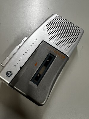 GE Fast Playback AVR Model 3-5377A Micro-Cassette Voice Recorder - Parts Only
