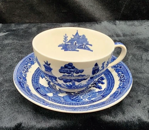 Johnson Brothers Willow  Cup & Saucer
