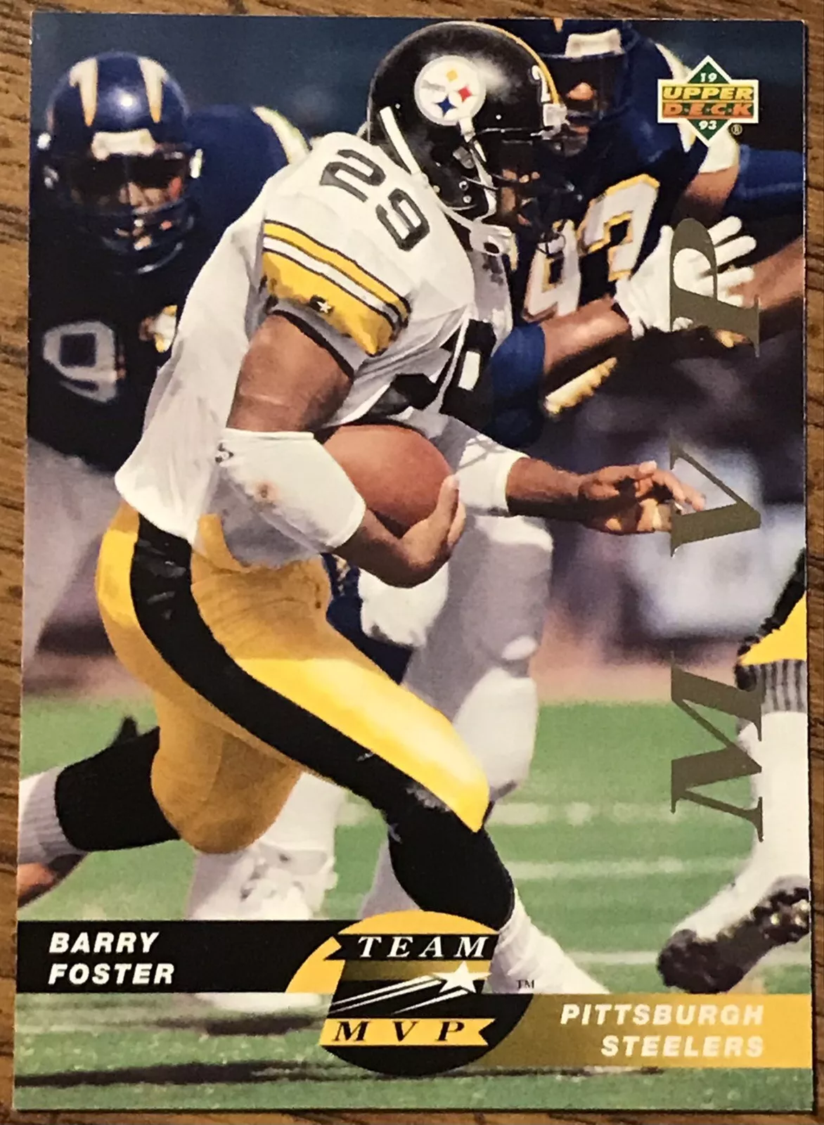 Barry Foster trading card