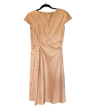 Max Mara Rose Silk Midi Dress Made In Italy Size 8