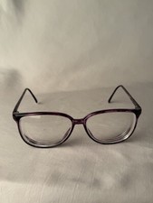 Marchon Frame Japan Glasses Leah Demiviolet Butterfly Purple Vintage