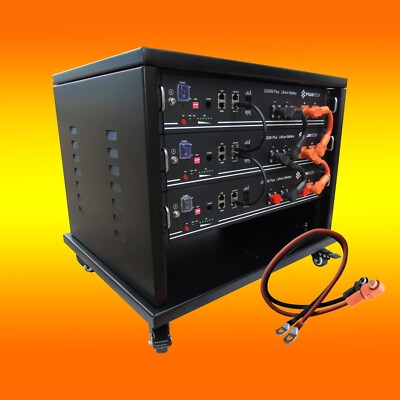 PYLONTECH LiFePO4 48V 7,2 kWh (0% MwSt.*) Speicher mit Schrank Kabelsatz US2000C