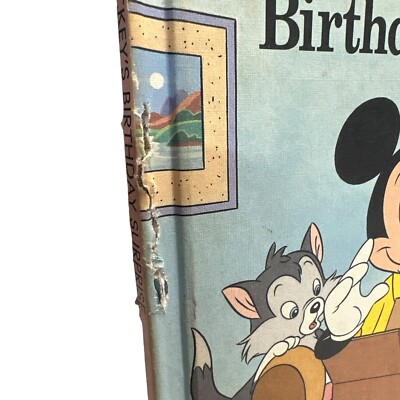 Mickeys Birthday Surprise Book Disney 1990 Young Readers Library