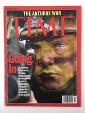 TIME MAGAZINE October 29 2001 The Anthrax War Going in As America Fights Terror