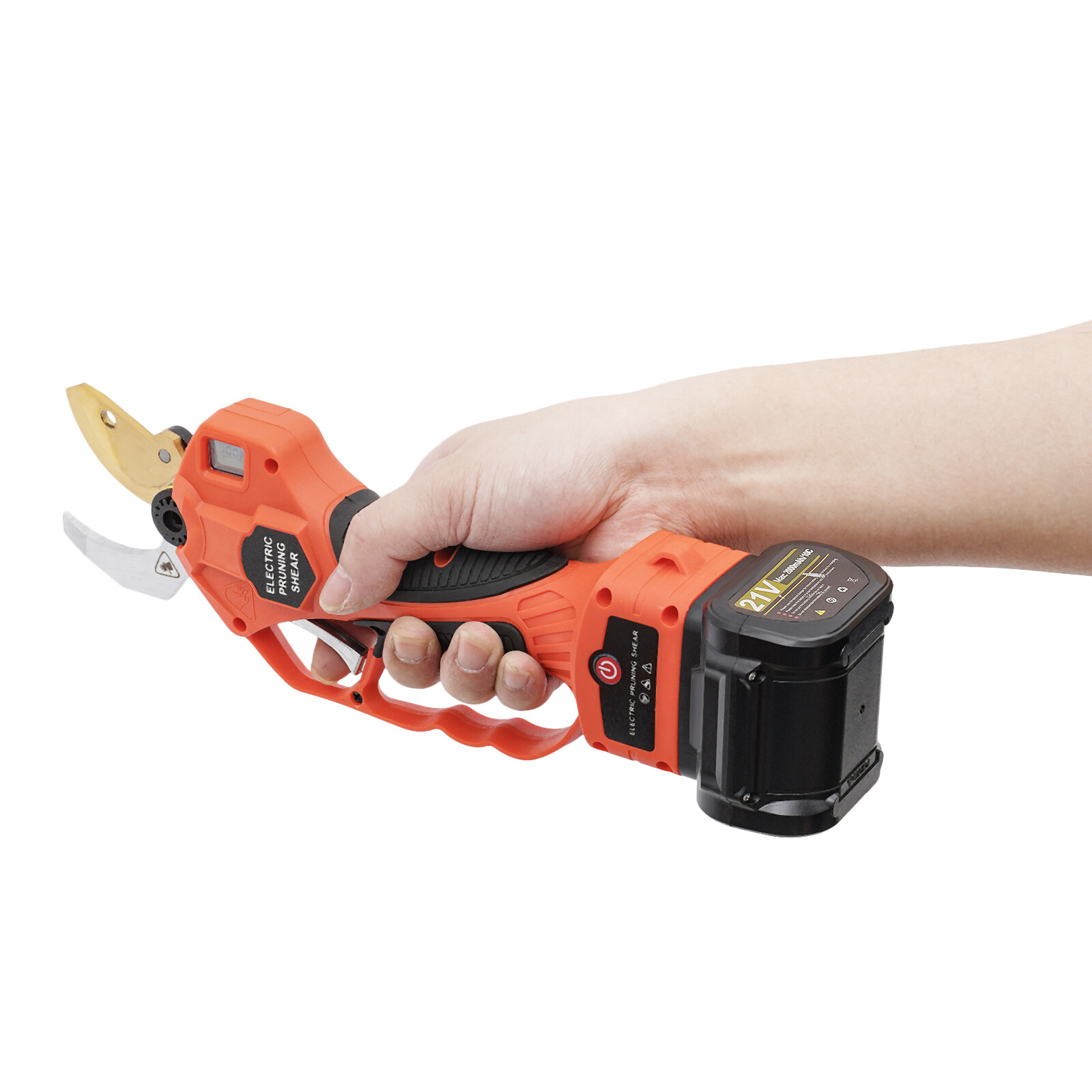 Electric Pruner Cordless Pruning Shears Extension Pole Bar Lithium Battery