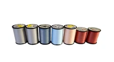 Lot Of 7 VTG American Craft Walmart Multipel Colors Spools Sewing Thread Sealed.