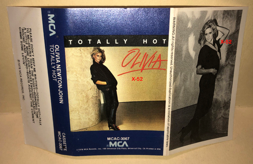 Olivia Newton John Totally Hot vintage cassette tape MCAC 3067 a little mor love - Foto 4 di 8