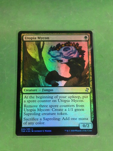 Foil Utopia Mycon MTG Time Spiral Remastered English NM