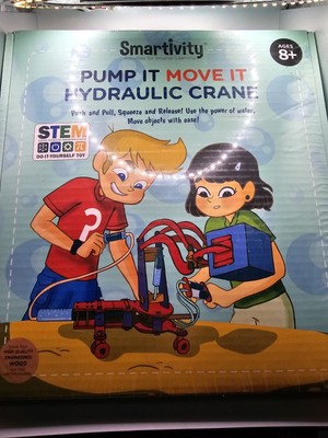 Smartivity Pump It Move It Hydraulic Crane  S.T.E.M. learning New 