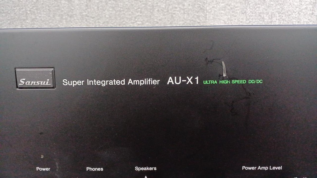 Sansui Au-X1 Master Integrated Amplifier Very Good from JP Sansui Au-X1 Master Integrated Amplifier Very Good from JP