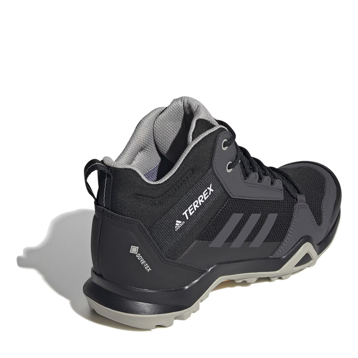 WOMENS ADIDAS TERREX AX3 MID GORE-TEX WALKING BOOTS - UK 5/6/7 - BLACK -  EF3365 | eBay