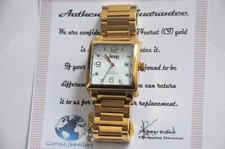 24K Gold Plated Jeep Compass Renegade Grand Cherokee SUV Car Wrist Watch Gift 