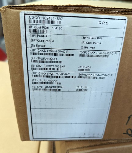 NEW Cisco Catalyst 4500-X WS-C4500X-32SFP+ 32-Port SFP+ 10GbE Switch 2x PSU - Picture 3 of 3