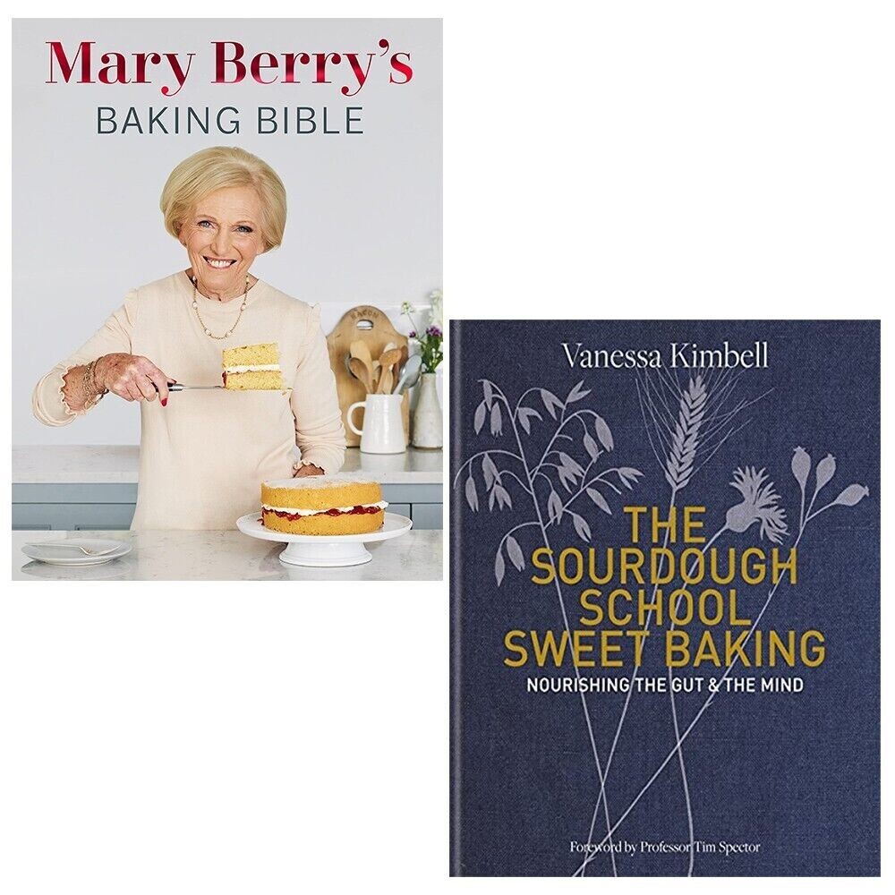 Mary Berry Baking Bible, Sourdough School Vanessa Kimbell 2 Books Set Hardcover - Image 3