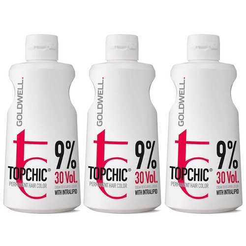 Goldwell Topchic Creme Developer Lotion - (3er Pack) 1000ml - Bild 4 von 5
