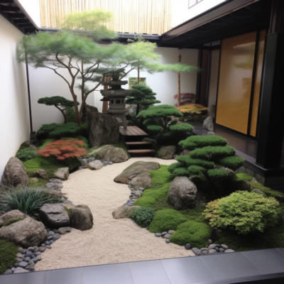 Custom Japanese Garden Design - Detailed Plant List & Support - Designed for You