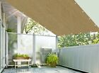 90% Straight Edge Sun Shade Sail, Pergola Cover Canopy Shade W/ Grommets Walnut