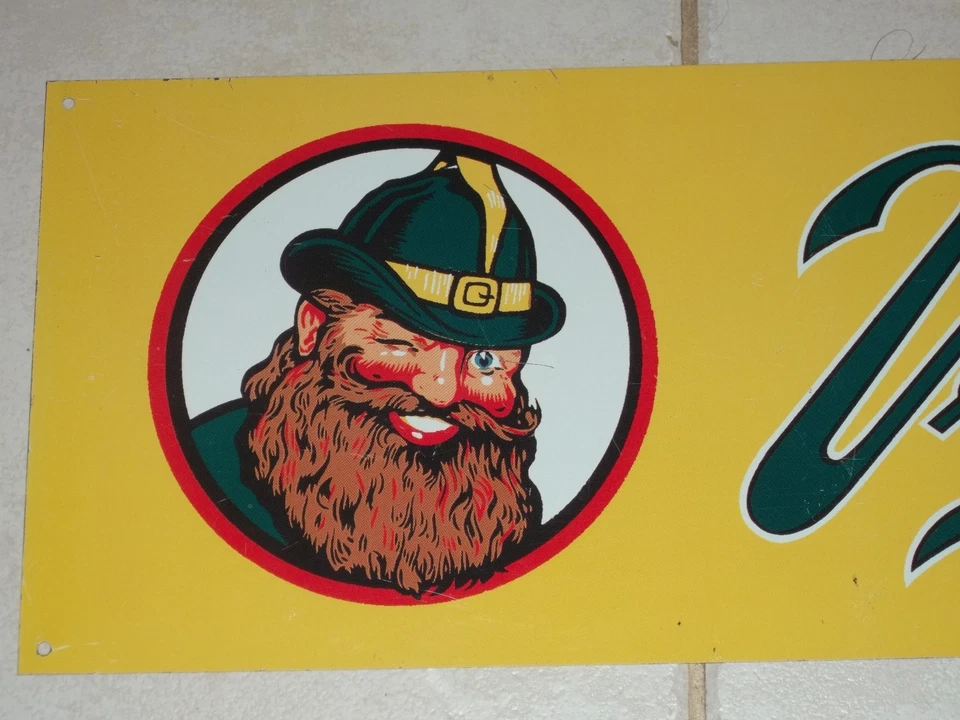 BEWARE! NOT 1950's-Fake! VERNOR'S GINGER ALE ca.1999 FANTASY SIGN-Tin WHITE BACK - Image 2 of 4