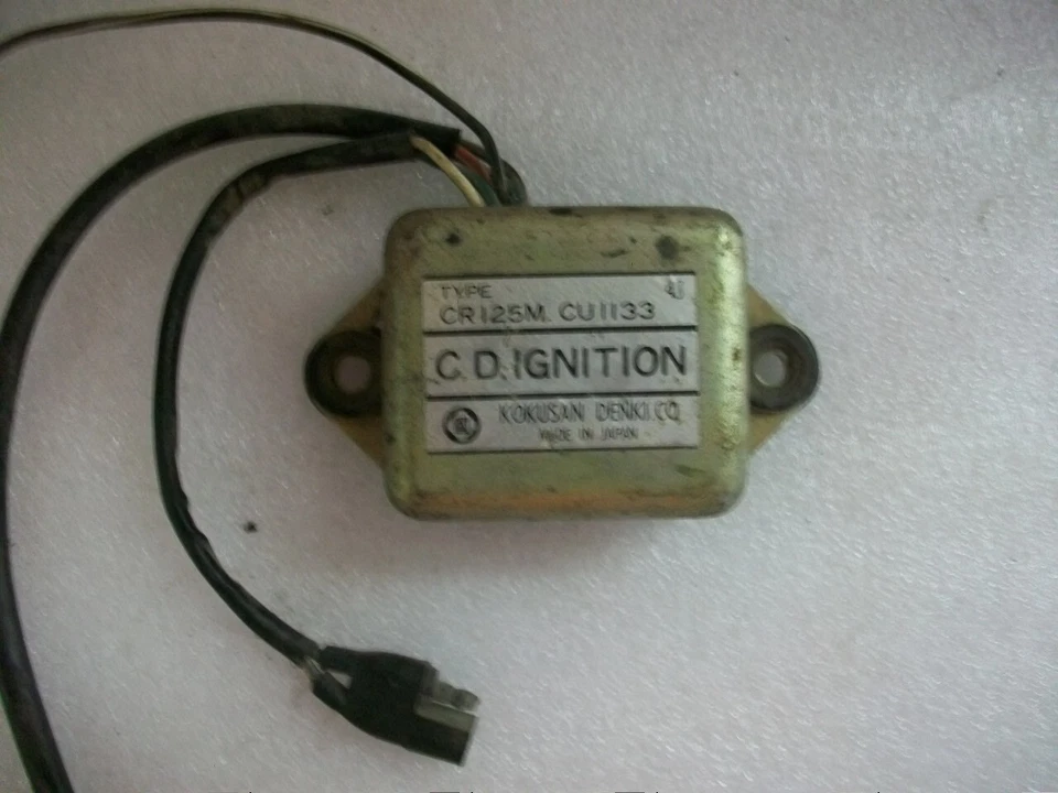 1974 1978 Honda CBR 125 Elsinore CDI módulo de controle de ignição CR 125 AHRMA CR125M - Imagem 2 de 4