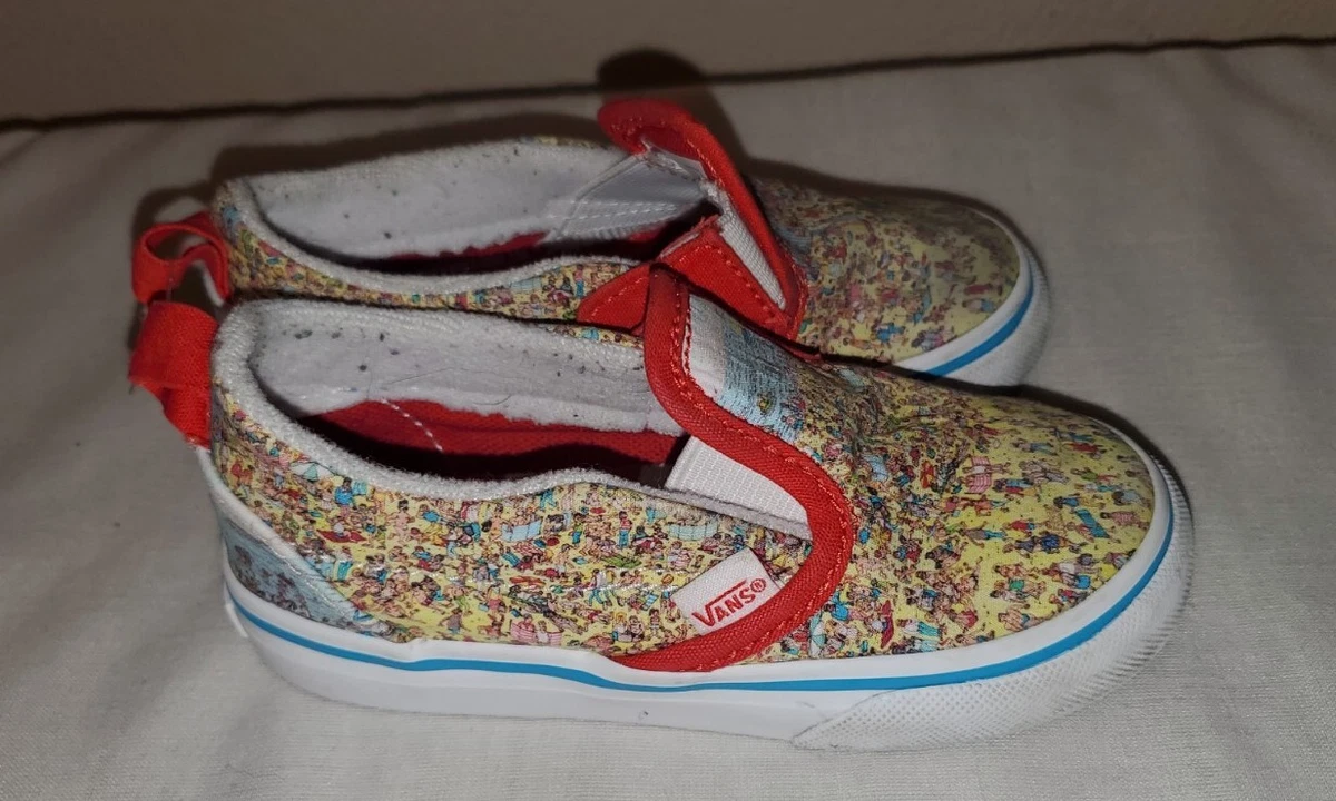 Vans slip on top toddler size 8