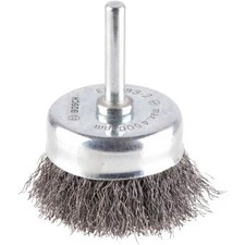 Bosch PRO 0,2 mm gecrimpte Stahldrahtb&uuml;rste 50 mm 6 mm Schaft