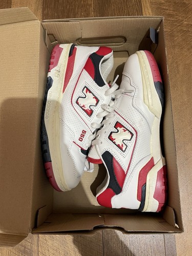 New Balance 550 Vintage Pack Team Red Größe 7 Herren - Bild 10 von 11