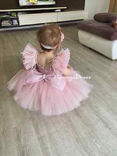 baby girls 1st first birthday dress/ Pageant dress
