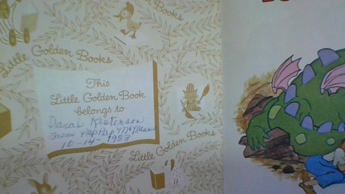 Vintage Little Golden Book Pete's Dragon 1977 Copyright Walt Disney Productions - Picture 5 of 11