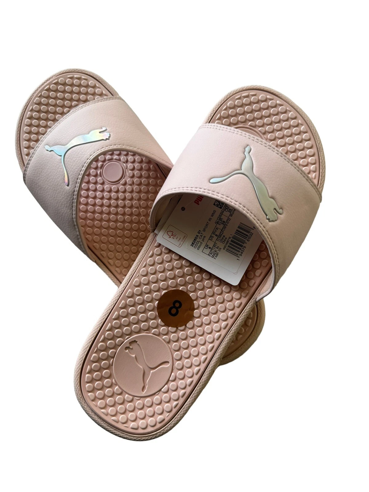 Puma Cool Cat Sport 382604 01 sandali donna slide colore rosa taglia donna 8