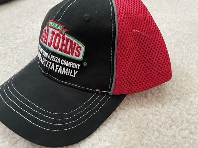 New UNISEX BASEBALL CAP ADULT PAPA JOHNS LOGO ADJUSTABLE MESH TRUCKER HAT
