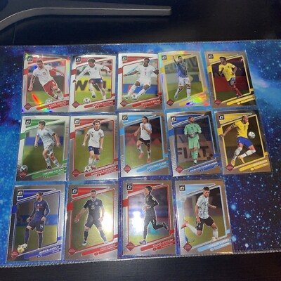 Donruss Soccer Optic Lot x14 Correa, Simon, Rabiot, Lozano, Rodriguez