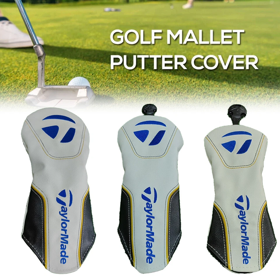 Golf Club Headcovers Driver Fairway Woods Cover Head Covers 135UT Set - Image 3 of 4