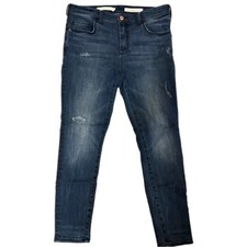 Womens pilcro and the letterpress Anthropologie High Rise skinny jeans size 31